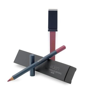 Aden 2 In 1 Matte Liquid Lipstick & Lip Liner Set 7Ml - Image 3