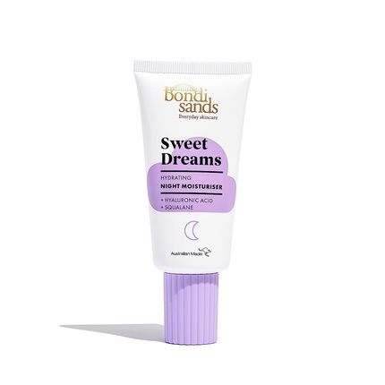 Bondi Sands Sweet Dreams Night Moisturiser Face Cream With Hyaluronic Acid And Squalane For Sensitive Skin 50Ml