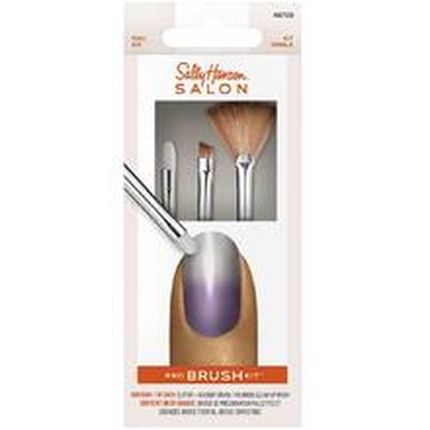 Sally Hansen Salon Pro Brush Kit Nail Brush Set