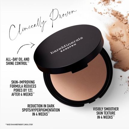 Bareminerals Barepro Skin-Perfecting Powder Foundation Matte Pressed Powder - Image 3