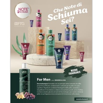 Note Di Schiuma Shower Foam With Essential Oils 400Ml