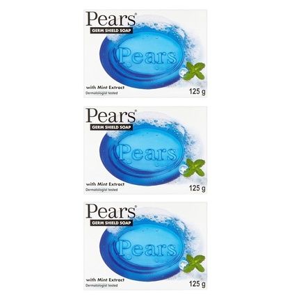 Pears Germ Shield With Mint Extract Soap 125G