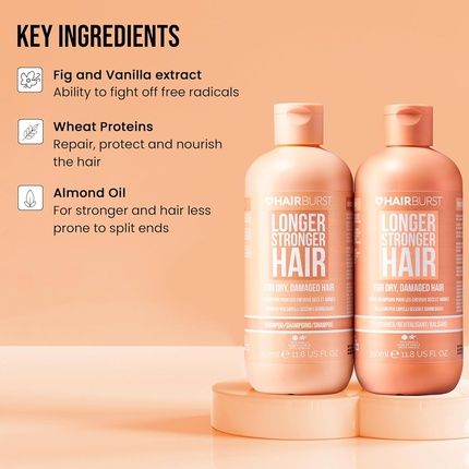 Hair Burst Shampoo And Conditioner Set For Dry And Damaged Hair - Image 3
