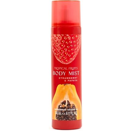 Tropical Fruits Strawberry And Papaya Body Mist 240Ml Fruity