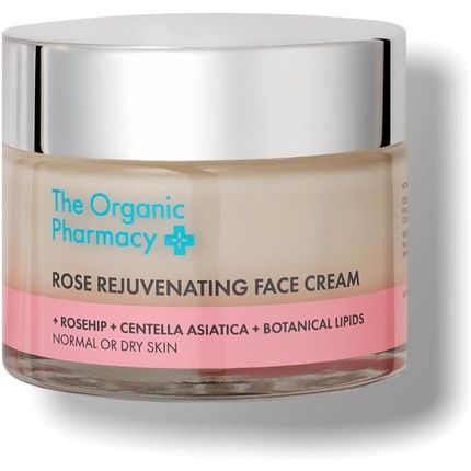 The Organic Pharmacy Rose Rejuvenating Face Cream 50Ml Intensive Wrinkle