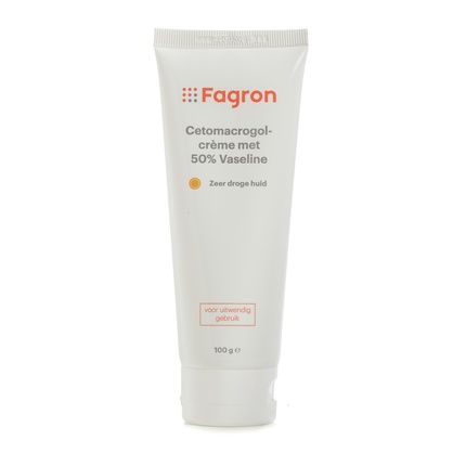 Fagron Cetomacrogol Cream 50% Vaseline 100G
