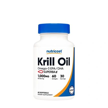 Nutricost Krill Oil Complex 1000 Mg 60 Softgels