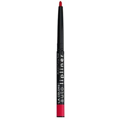 L.A. Colors Automatic Lipliner Pencil Fiery Red 0.009 Ounce