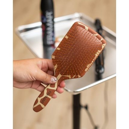 Framar Giraffe Paddle Brush - Hair Brush For Long Hair Without Pulling - Image 3