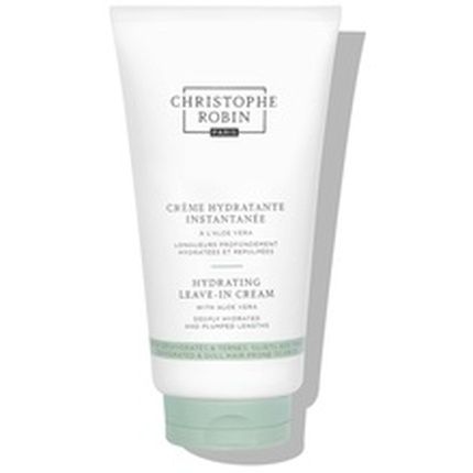 Christophe Robin Hydrating Leave-In Cream With Aloe Vera For Nourishing And Softening Dry Hair - Heat Protecting 5 Fl. Oz