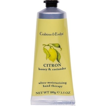 Crabtree & Evelyn Citron Honey Coriander Ultra-Moisturising Hand Cream 100 G