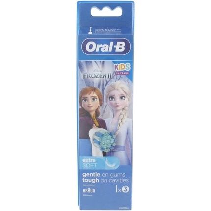 Oral-B Kids Frozen Toothbrush Replacement Heads - Pack Of 3