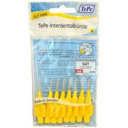 Tepe Interdental Brush Normal 07 Mm Yellow 8 Pcs