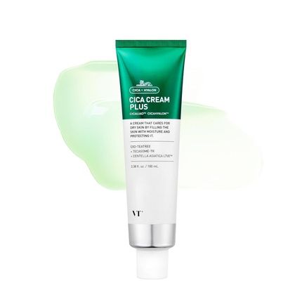 Vt Cosmetics Cica Cream Plus Hydrating And Calming Face Moisturizer With Centella