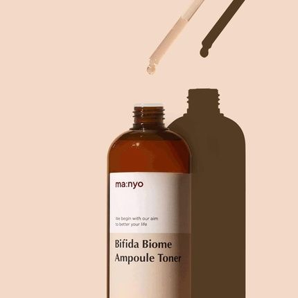 Ma:Nyo Bifida Biome Ampoule Toner Moisturizing Toner For Face 13.5 Fl Oz 400Ml - Image 3