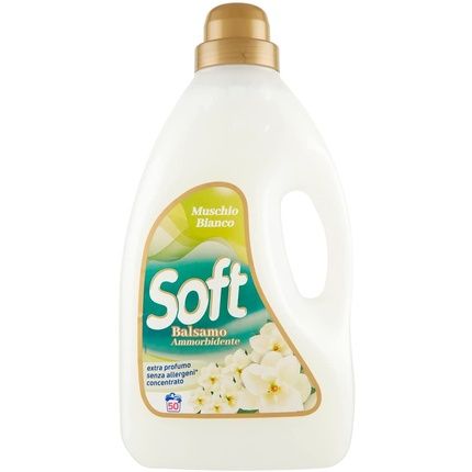 Soft - Fabric Softener, White Musk Scent, 3 L