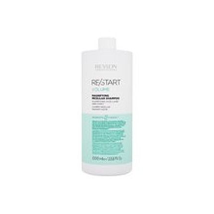Revlon Restart Volume Magnifying Shampoo 1000Ml Micellar Shampoo For Hair Volume