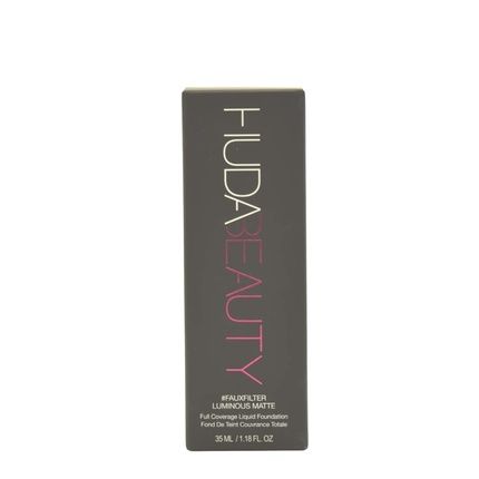 Huda Beauty #Fauxfilter Luminous Matte Foundation 200B Shortbread Light With Beigey-Pink Undertone - Image 3