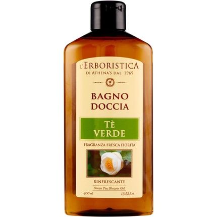 Athena'S L'Erboristica Elisir Green Tea Shower Mousse 400Ml
