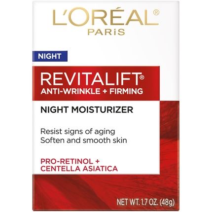 L'Oreal Paris Revitalift Anti Wrinkle + Firming Anti-Aging Night Cream 1.7Oz - Image 3
