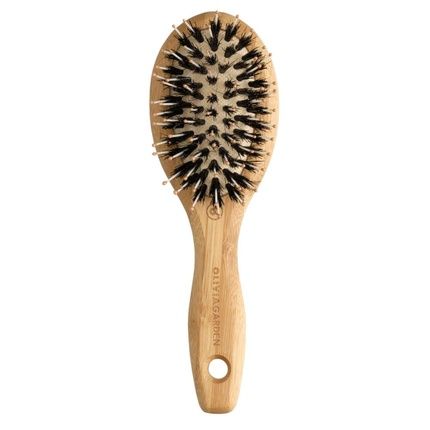Olivia Garden Bamboo Touch Detangle Combo Brush With Wild Boar Bristles Size S