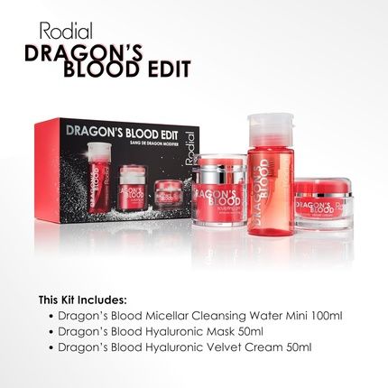 Rodial Dragon'S Blood Edit Complete Skincare Kit With Dragon'S Blood Micellar - Image 3