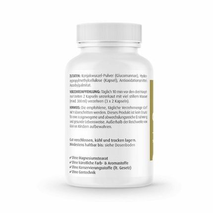 Glucomannan 500Mg Weight Loss And Metabolism Booster 90 Capsules