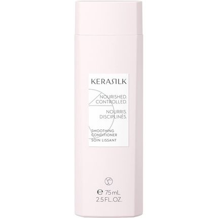 Kerasilk Smoothing Conditioner For Frizzy Hair Vegan Formula 75Ml