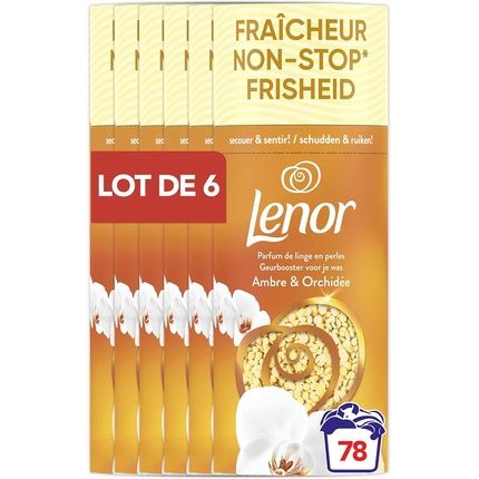 Lenor Pearl Laundry Fragrance 78 Washes 155G Amber And Orchid