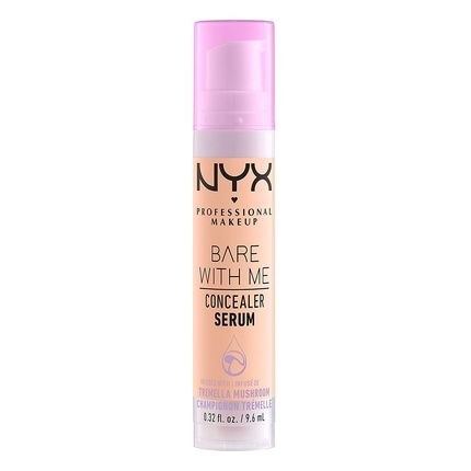 Nyx Professional Makeup Bare With Me Concealer Serum Up To 24Hr Hydration Medium Vanilla 0.32 Fl Oz