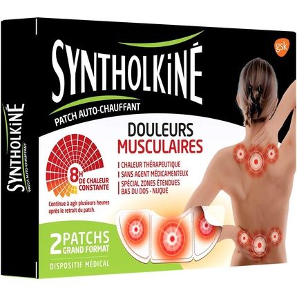 Syntholkine Self-Heating Patches For Muscle Pain Therapy Large Size