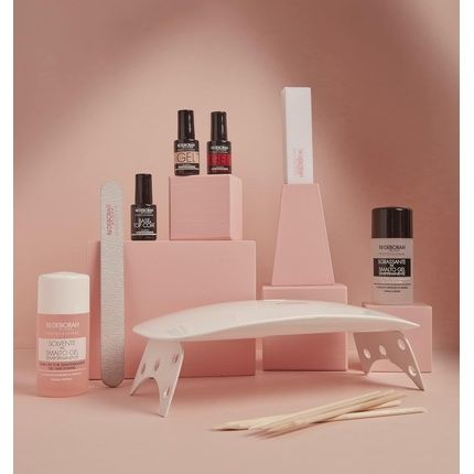 Deborah Milano Professional Manicure Starter Set With Semi-Permanent Gel Nail Polish For Professional Results At Home