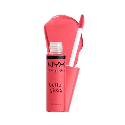Nyx Professional Makeup Butter Gloss Sorbet Non-Sticky Lip Gloss 0.27 Fl Oz