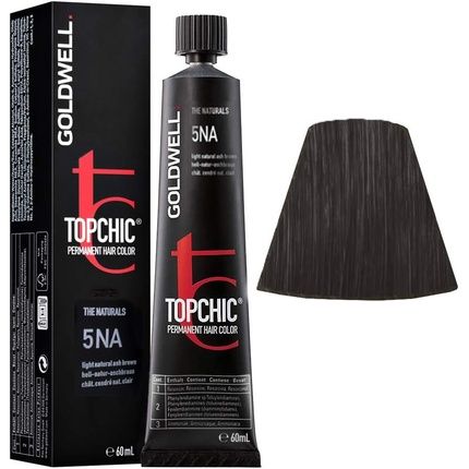 Goldwell Topchic Hair Color 5Na Light Natural Ash Blonde 60Ml