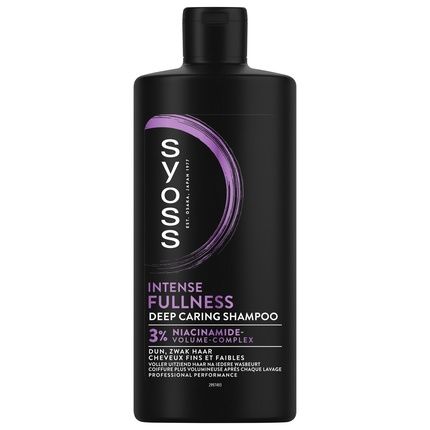 Syoss Shampoo Fullness - Enhance Your Hair'S Volume And Vitality