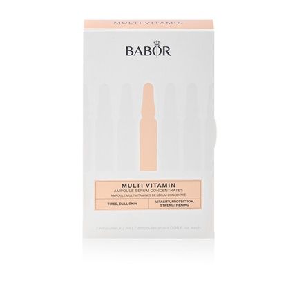 Babor Multi Vitamin Serum Ampoules For The Face With Vitamin E
