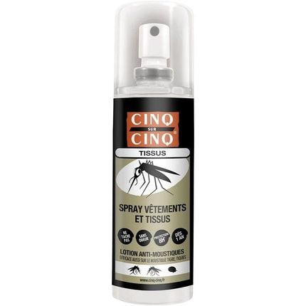 Five Out Of Five Mosquito Repellent Spray For Clothing And Fabrics 100Ml