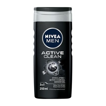 Nivea Men Shower Gel Active Clean