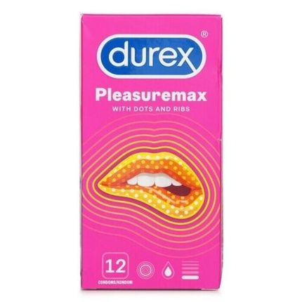 Durex Pleasuremax Condoms 12Pcs - Pack Of 12