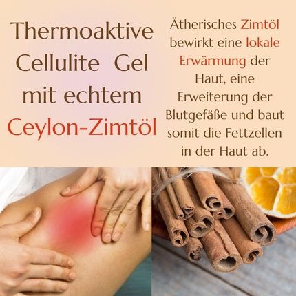 Green Idea Thermoactive Cellulite Cream Gel Xxl With Cinnamon - Image 3