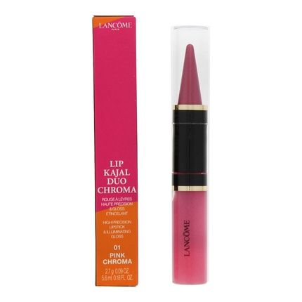 Lancome Lip Kajal Duo Chroma 01 Pink Chroma Lip Gloss 27G