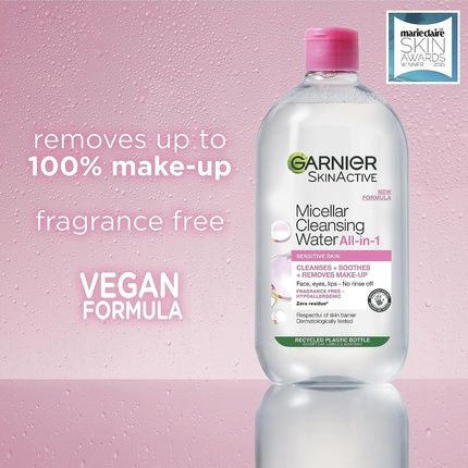 Garnier Micellar Cleansing Water For Sensitive Skin 700Ml - Image 3