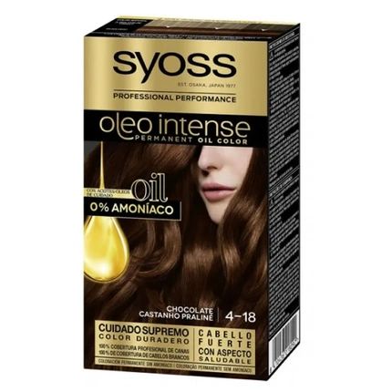 Syoss Syoss Oleo Intense Permanent Hair Color 418 Chocolate