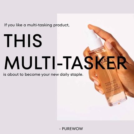 Ouai Rose Hair And Body Oil - Anti-Frizz Hair And Skin Moisturizing Spray