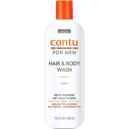 Cantu Men'S 3-In-1 Shampoo Conditioner Bodywash 13.5 Ounce (400Ml) - Image 3