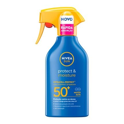 Nivea Sun Protect & Moisture Spray Spf50 270Ml