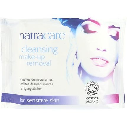 Natracare Cleansing Make Up Removal Wipes For Sensitive Skin 20 Wipes - Image 3