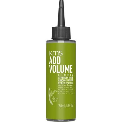Kms Addvolume Liquid Strengthening Rinse For Fine To Medium Hair 20X Stronger