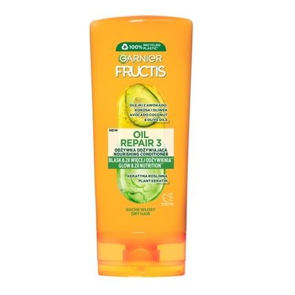 Garnier Fructis Oil Repair 3 Strengthening Conditioner For Dry And Brittle Hair 200Ml