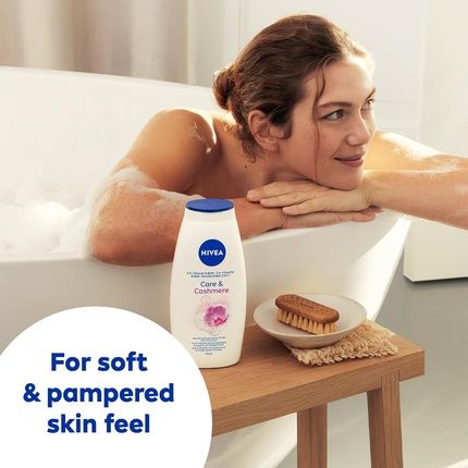 Nivea 2In1 Cashmere Shower & Bath Gel 750Ml